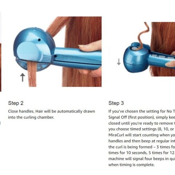 BABYLISSPRO NANO TITANIUM PROFESSIONAL AUTOMATIC CURLER MIRACURL3 CURL SETTINGS - Picture 10 of 12